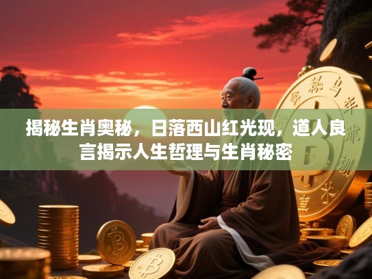 揭秘生肖奥秘，日落西山红光现，道人良言揭示人生哲理与生肖秘密