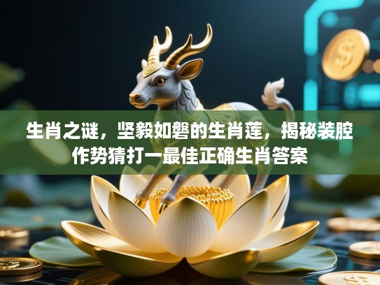 生肖之谜，坚毅如磐的生肖莲，揭秘装腔作势猜打一最佳正确生肖答案