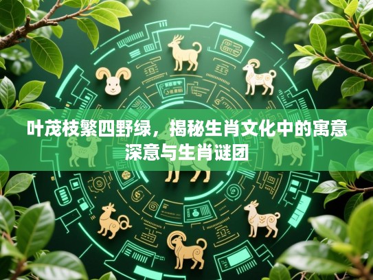 叶茂枝繁四野绿，揭秘生肖文化中的寓意深意与生肖谜团