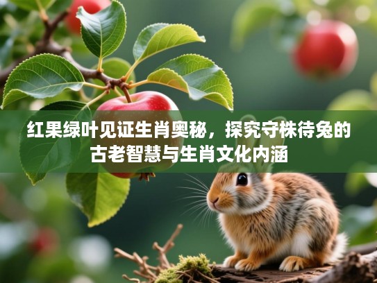 红果绿叶见证生肖奥秘，探究守株待兔的古老智慧与生肖文化内涵