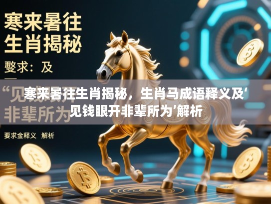 寒来暑往生肖揭秘，生肖马成语释义及‘见钱眼开非辈所为’解析