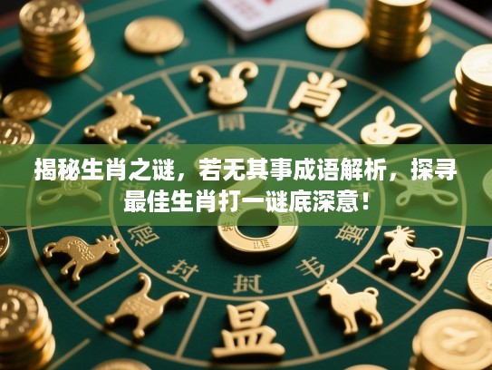 揭秘生肖之谜，若无其事成语解析，探寻最佳生肖打一谜底深意！