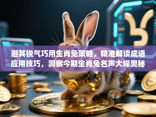 避其锐气巧用生肖兔策略,精准解读成语应用技巧,洞察今期生肖兔名声大噪奥秘 避其锐气巧用生肖兔策略,精准解读成语应用技巧,洞察今期生肖兔名声大噪奥秘