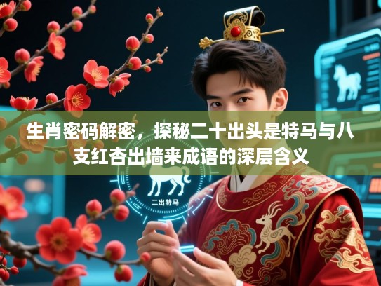 生肖密码解密，探秘二十出头是特马与八支红杏出墙来成语的深层含义