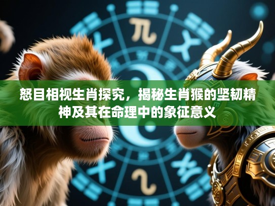 怒目相视生肖探究，揭秘生肖猴的坚韧精神及其在命理中的象征意义
