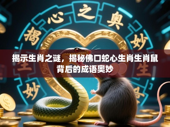 揭示生肖之谜,揭秘佛口蛇心生肖生肖鼠背后的成语奥妙 揭示生肖之谜,揭秘佛口蛇心生肖生肖鼠背后的成语奥妙