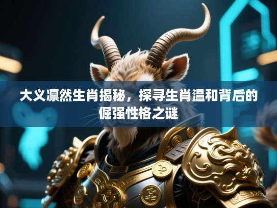 大义凛然生肖揭秘，探寻生肖温和背后的倔强性格之谜