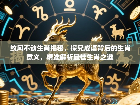 纹风不动生肖揭秘,探究成语背后的生肖意义,精准解析最佳生肖之谜 纹风不动生肖揭秘,探究成语背后的生肖意义,精准解析最佳生肖之谜