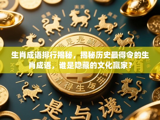生肖成语排行揭秘，揭秘历史最得令的生肖成语，谁是隐藏的文化赢家？