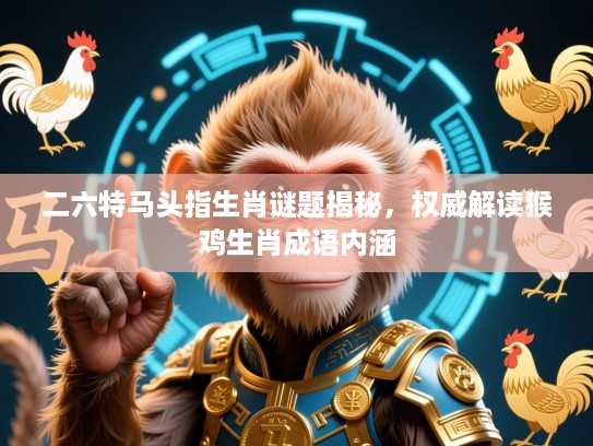 二六特马头指生肖谜题揭秘,权威解读猴鸡生肖成语内涵 二六特马头指生肖谜题揭秘,权威解读猴鸡生肖成语内涵