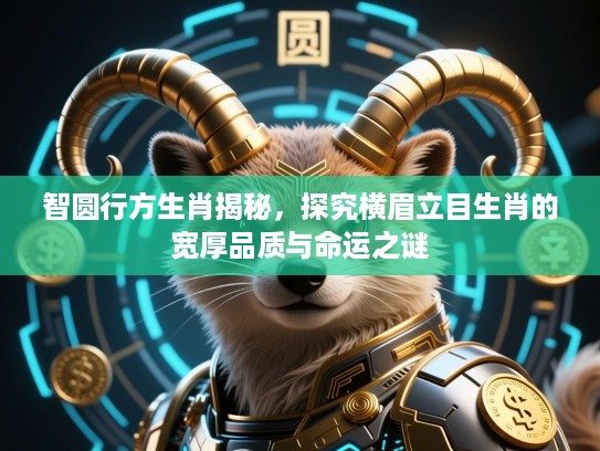 智圆行方生肖揭秘,探究横眉立目生肖的宽厚品质与命运之谜 智圆行方生肖揭秘,探究横眉立目生肖的宽厚品质与命运之谜