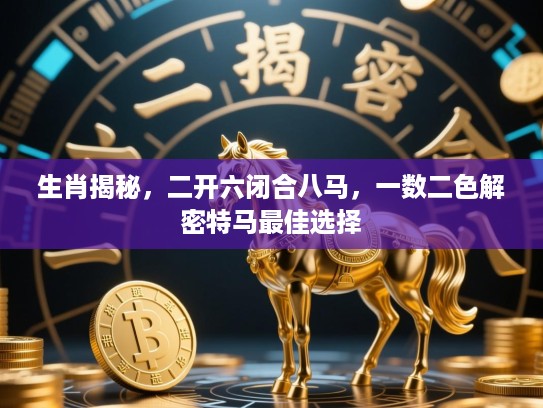 生肖揭秘,二开六闭合八马,一数二色解密特马最佳选择 生肖揭秘,二开六闭合八马,一数二色解密特马最佳选择