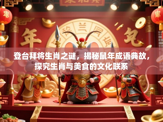登台拜将生肖之谜,揭秘鼠年成语典故,探究生肖与美食的文化联系 登台拜将生肖之谜,揭秘鼠年成语典故,探究生肖与美食的文化联系