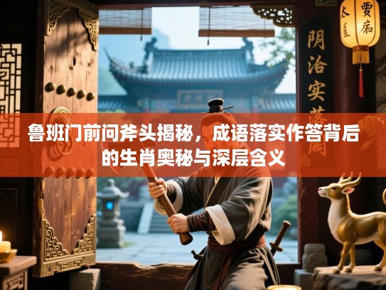 鲁班门前问斧头揭秘,成语落实作答背后的生肖奥秘与深层含义 鲁班门前问斧头揭秘,成语落实作答背后的生肖奥秘与深层含义