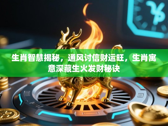 生肖智慧揭秘，通风讨信财运旺，生肖寓意深藏生火发财秘诀