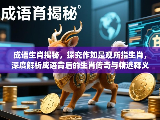 成语生肖揭秘,探究作如是观所指生肖,深度解析成语背后的生肖传奇与精选释义 成语生肖揭秘,探究作如是观所指生肖,深度解析成语背后的生肖传奇与精选释义