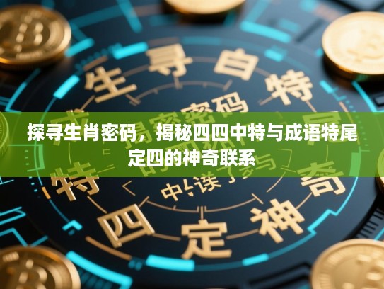 探寻生肖密码，揭秘四四中特与成语特尾定四的神奇联系