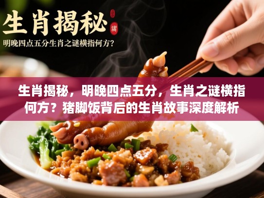 生肖揭秘，明晚四点五分，生肖之谜横指何方？猪脚饭背后的生肖故事深度解析