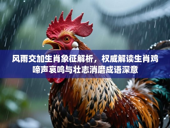 风雨交加生肖象征解析，权威解读生肖鸡啼声哀鸣与壮志消磨成语深意