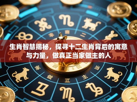 生肖智慧揭秘,探寻十二生肖背后的寓意与力量,做真正当家做主的人 生肖智慧揭秘,探寻十二生肖背后的寓意与力量,做真正当家做主的人