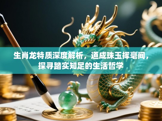 生肖龙特质深度解析,道成珠玉挥毫间,探寻踏实知足的生活哲学 生肖龙特质深度解析,道成珠玉挥毫间,探寻踏实知足的生活哲学