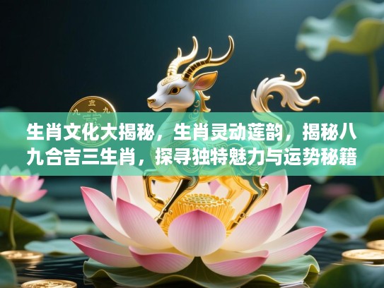生肖文化大揭秘,生肖灵动莲韵,揭秘八九合吉三生肖,探寻独特魅力与运势秘籍 生肖文化大揭秘,生肖灵动莲韵,揭秘八九合吉三生肖,探寻独特魅力与运势秘籍