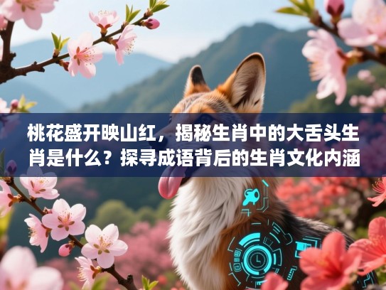 桃花盛开映山红，揭秘生肖中的大舌头生肖是什么？探寻成语背后的生肖文化内涵