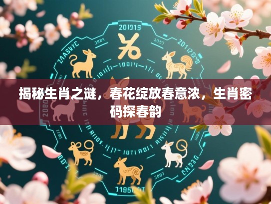 揭秘生肖之谜，春花绽放春意浓，生肖密码探春韵