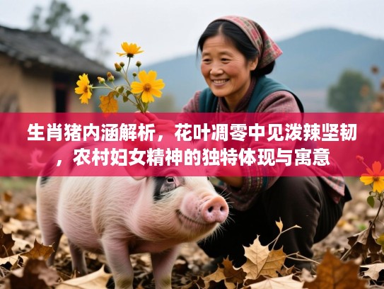 生肖猪内涵解析，花叶凋零中见泼辣坚韧，农村妇女精神的独特体现与寓意