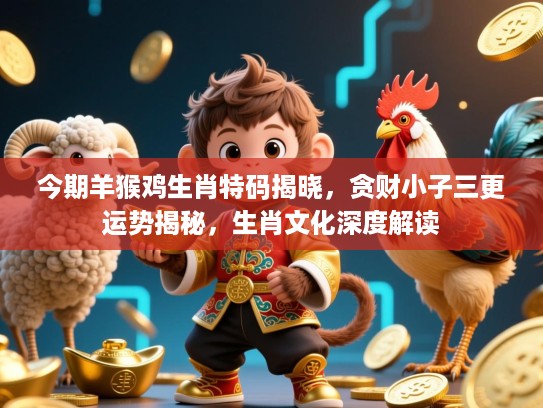 今期羊猴鸡生肖特码揭晓，贪财小子三更运势揭秘，生肖文化深度解读